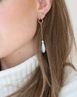 Fryd White ørehænger - 18kt Hvidguld