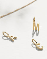 My A Pendant - 18kt White Gold