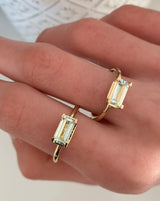 Nord Blue ring - 18kt Rødguld