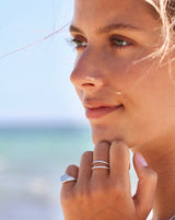 Rock Classic Diamantring - 18kt Hvidguld