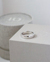 Meant to Be His True Love band - 18kt Hvidguld