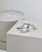 Meant to Be His band - 18kt Hvidguld