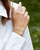 Nord Blue armbånd - 18kt Rødguld