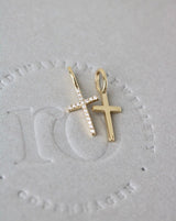 Symbols Kors vedhæng - 18kt Rødguld