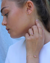 Nord Pink ring turned - 18kt Rødguld