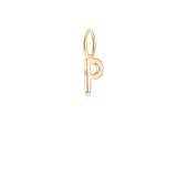 MY P Pendant - 18kt Yellow Gold