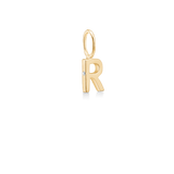 My R Pendant - 18kt Yellow Gold