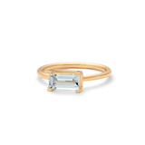 Nord Blue ring - 18kt Rødguld