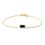 Nord London Blue armbånd - 18kt Rødguld