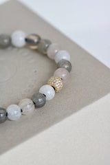 Inner Peace Petit Diamant perle - 18kt Rødguld