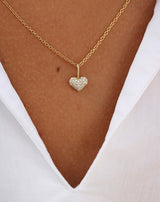 Symbols My Heart Diamant vedhæng - 18kt Rødguld