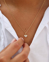 Symbols My Heart Diamant vedhæng - 18kt Rødguld