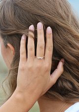 Fryd diamantring M - 18kt Hvidguld