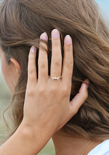 Fryd diamantring M - 18kt Rødguld