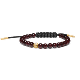 Inner Peace Hara Chakra armbånd - 18kt Rødguld