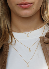 My Z diamant vedhæng - 18kt Hvidguld