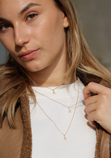 My Q diamant vedhæng - 18kt Rødguld