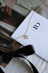 Symbols Open Heart vedhæng - 18kt Rødguld