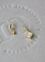 Rock Classic Diamant vedhæng S - 18kt Rødguld