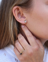 Nord Purity ørestik - 18kt Rødguld