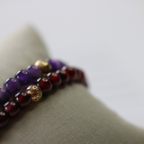 Inner Peace Pande Chakra armbånd - 18kt Rødguld