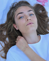 Nord Pink armbånd - 18kt Rødguld