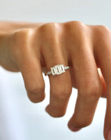 Meant to Be Her ring polished - 18kt Hvidguld