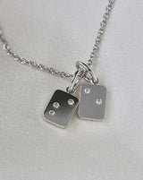 My Secret Q vedhæng - 18kt Hvidguld