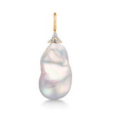 Fryd Barok perle vedhæng L - 18kt Rødguld