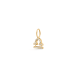 My Vægten diamant vedhæng - 18kt Rødguld