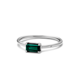 Nord Green ring S - 18kt Hvidguld