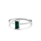 Nord Green ring S turned - 18kt Hvidguld