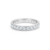 Meant to be her classic diamantring - 18kt Hvidguld