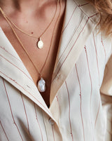 Fryd Barok perle vedhæng - 18kt Hvidguld