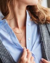 My A Pendant - 18kt White Gold