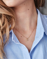 My E Pendant - 18kt Yellow Gold