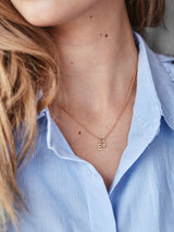 Orbit Dot vedhæng - 18kt Hvidguld