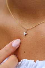 Fryd diamant vedhæng - 18kt Rødguld