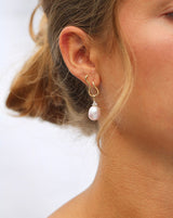 Fryd Pink perle vedhæng S - 18kt Rødguld