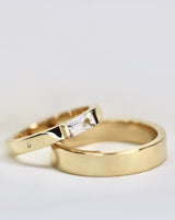 Meant to Be Her True Love band - 18kt Rødguld