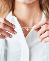 My B vedhæng - 18kt Rødguld