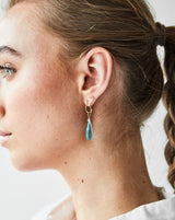 Fryd Sky Blue vedhæng - 18kt Hvidguld