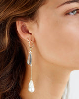 Fryd Sky Blue vedhæng - 18kt Rødguld