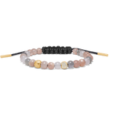 Inner Peace Hjerte Chakra Diamant armbånd - 18kt Rødguld