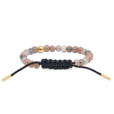 Inner Peace Hjerte Chakra Diamant armbånd - 18kt Rødguld