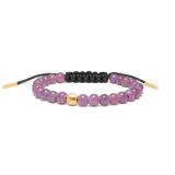 Inner Peace Hjerte Chakra armbånd - 18kt Rødguld