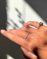 Rock Classic Diamantring - 18kt Rødguld