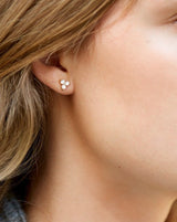 Fryd Diamant ørestik L - 18kt Hvidguld