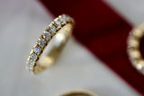 Meant to be her classic diamantring - 18kt Hvidguld