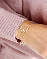 Fryd White armbånd - 18kt Hvidguld